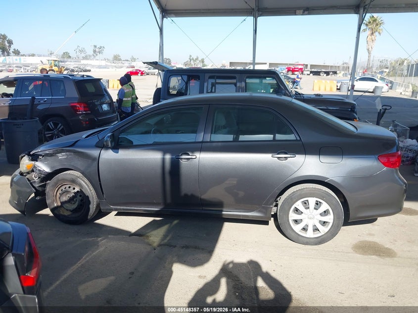 2010 Toyota Corolla 1.8 Le Grey Lot 111045148357 Vin 1NXBU4EE2AZ286481