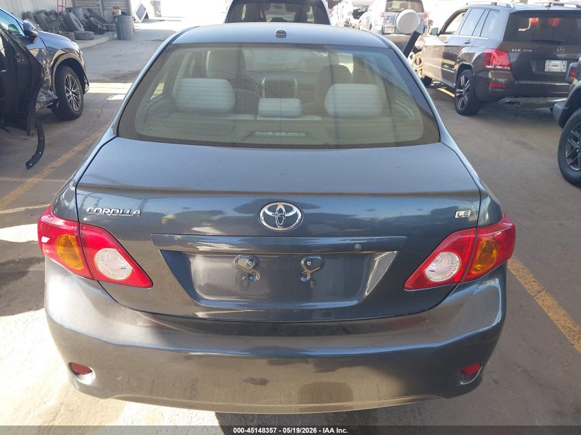 2010 Toyota Corolla 1.8 Le Grey Lot 111045148357 Vin 1NXBU4EE2AZ286481
