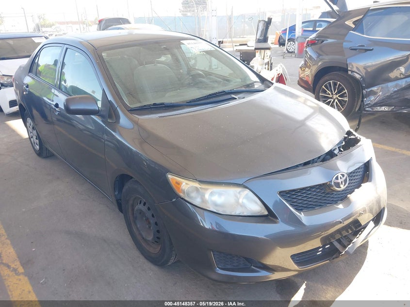 2010 Toyota Corolla 1.8 Le Grey Lot 111045148357 Vin 1NXBU4EE2AZ286481