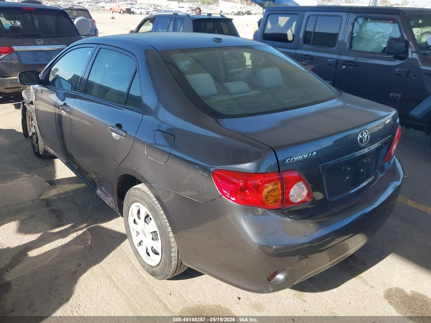 2010 Toyota Corolla 1.8 Le Grey Lot 111045148357 Vin 1NXBU4EE2AZ286481