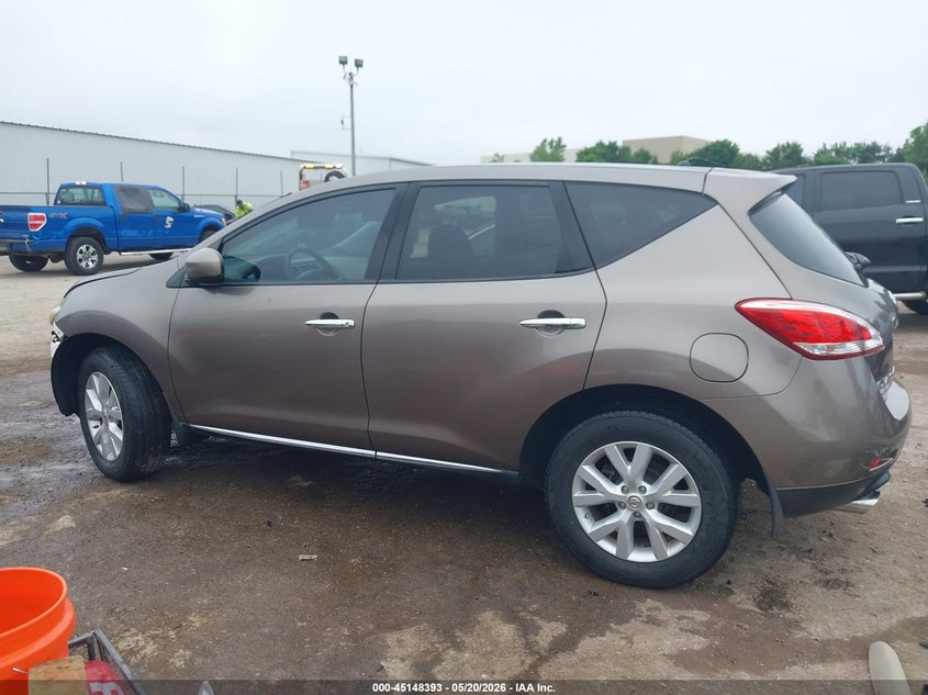 2013 Nissan Murano S VIN: JN8AZ1MU5DW214017 Lot: 45148393