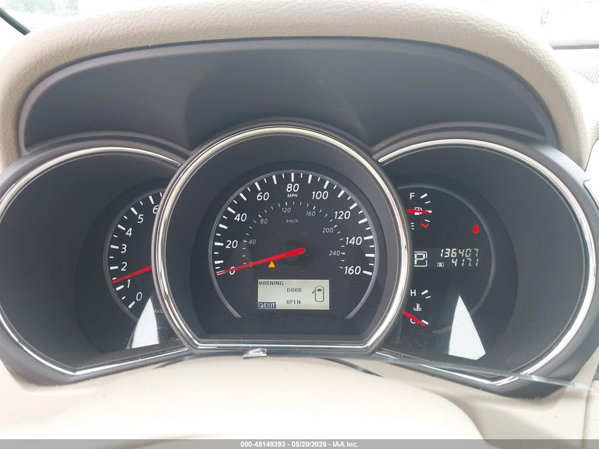 2013 Nissan Murano S VIN: JN8AZ1MU5DW214017 Lot: 45148393