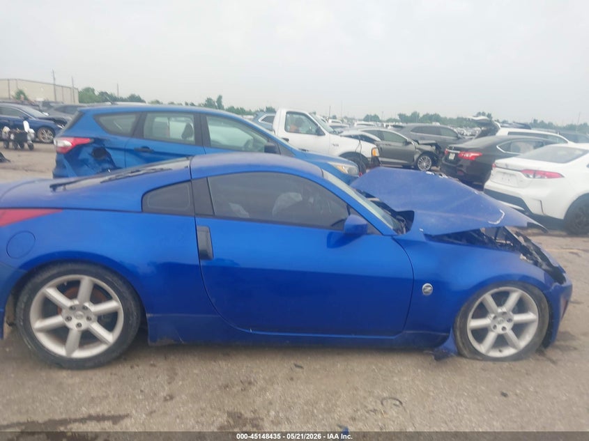 2003 Nissan 350Z Touring VIN: JN1AZ34E23T020807 Lot: 45148435