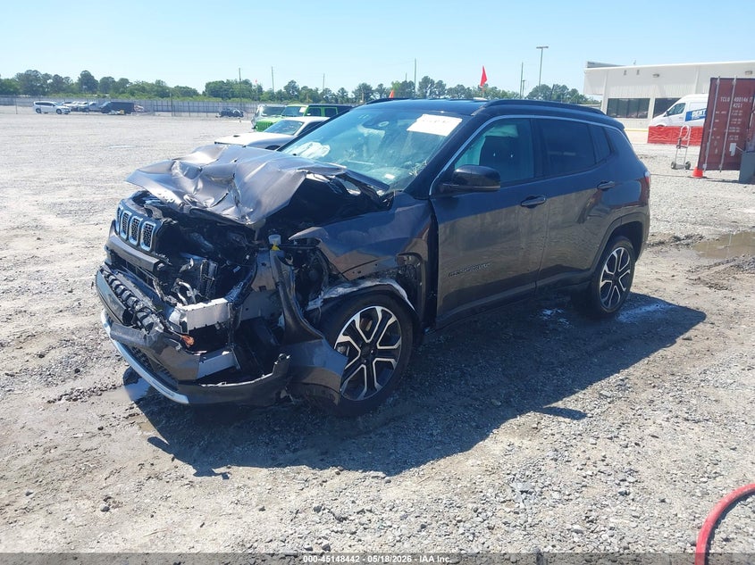 Vin: 3c4njdcn4rt598823, lot: 45646094, jeep compass limited 4x4 20242