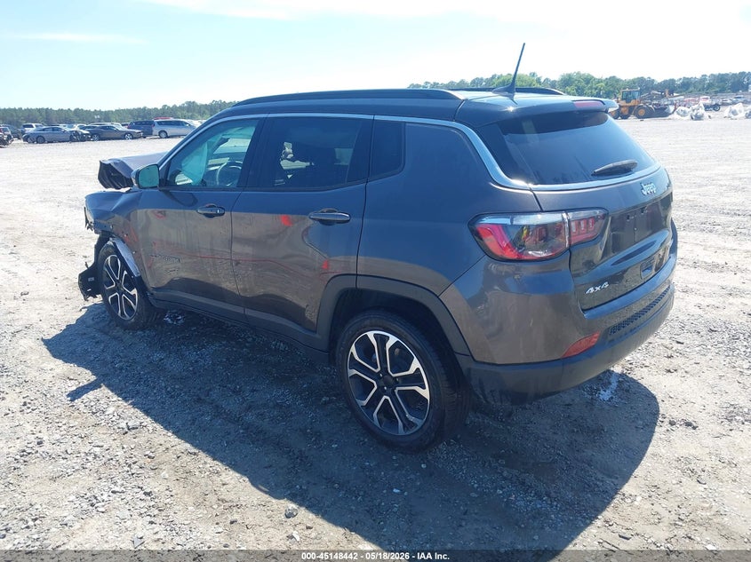Vin: 3c4njdcn4rt598823, lot: 45646094, jeep compass limited 4x4 20243