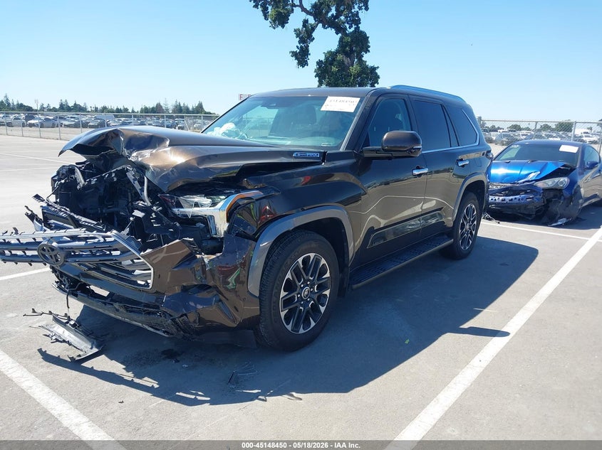 Vin: 7svaaaba4rx025880, lot: 45646103, toyota sequoia limited 20242