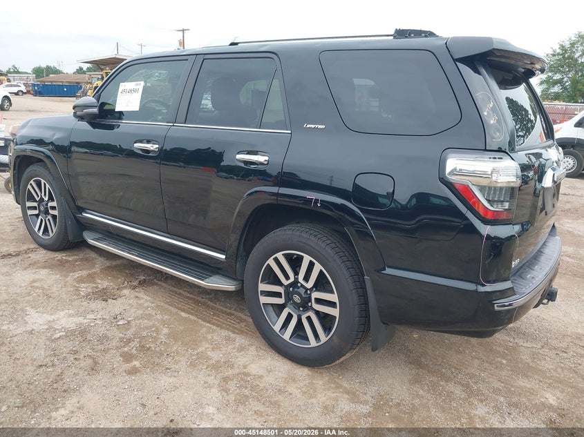 Vin: jtezu5jr4l5224557, lot: 45646154, toyota 4runner limited 20203