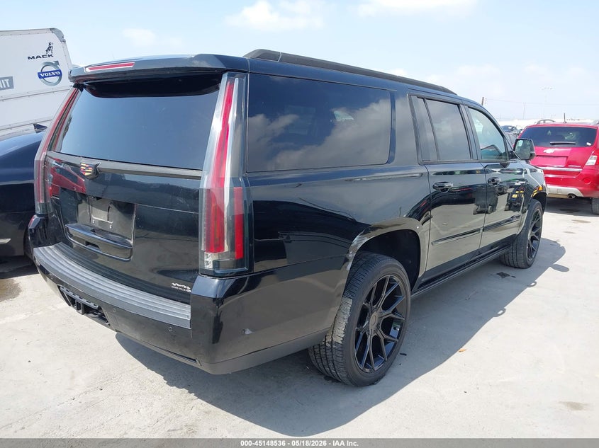 Vin: 1gys4jkj3hr142966, lot: 45646189, cadillac escalade esv premium luxury 20174