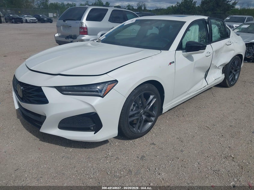 Vin: 19uub6f54sa005136, lot: 45646190, acura tlx a-spec package 20252