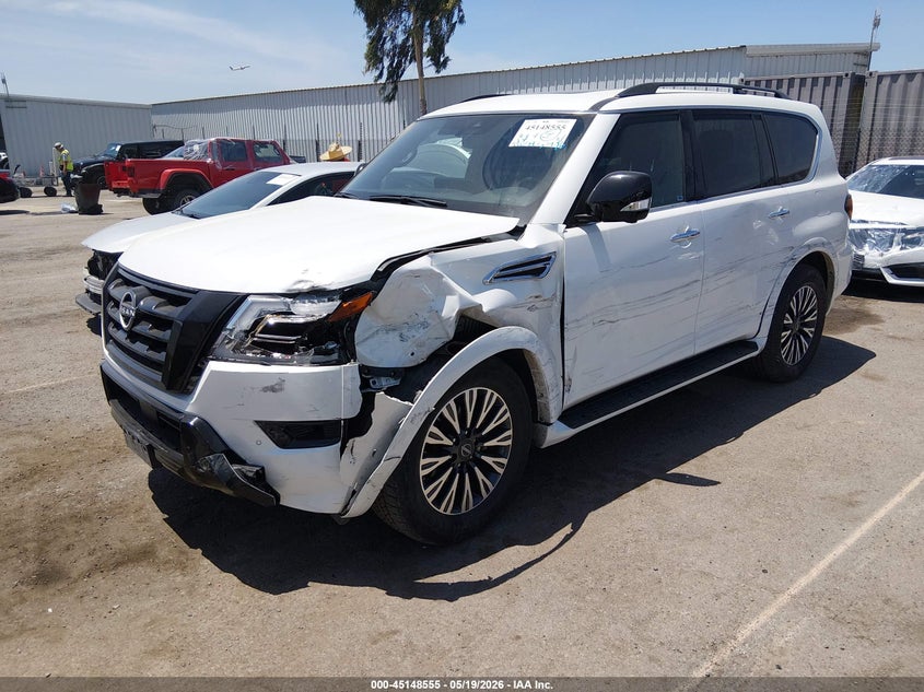 Vin: jn8ay2ba9p9405167, lot: 45646208, nissan armada sl 2wd 20232