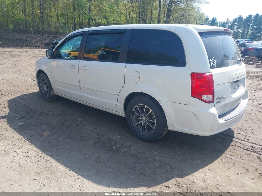 Vin: 2c4rdgbg6fr581193, lot: 45646259, dodge grand caravan se 20153