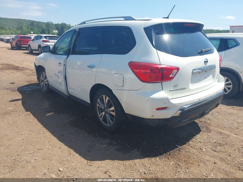 Vin: 5n1dr2mmxjc641961, lot: 45646331, nissan pathfinder sv 20183