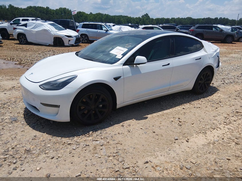 Vin: 5yj3e1eb4nf271019, lot: 45646337, tesla model 3 long range dual motor all-wheel drive 20222