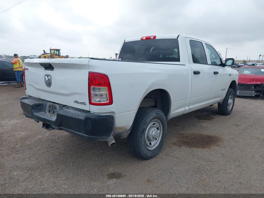 Vin: 3c6ur5cj5ng202397, lot: 45646352, ram 2500 tradesman  4x4 6'4 box 20224