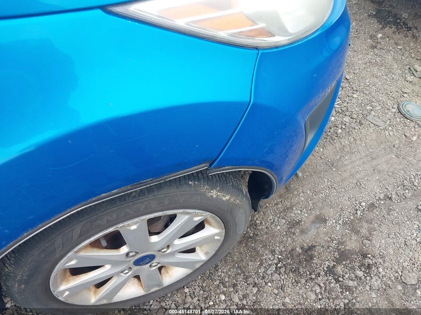 2012 Ford Fiesta 1.6 Se blue Lot 111045148701 Vin 3FADP4EJ9CM160374
