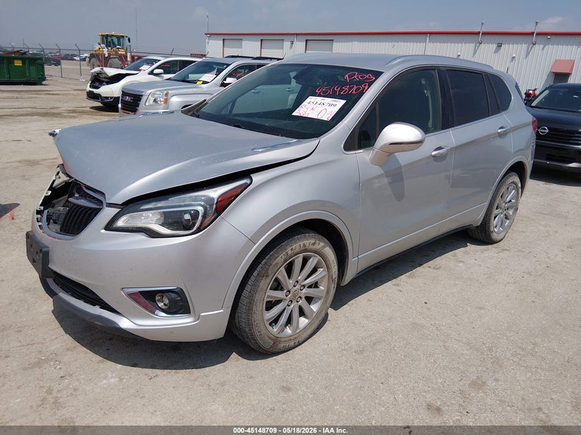 Vin: lrbfx2sa8kd027271, lot: 45646363, buick envision awd essence 20192