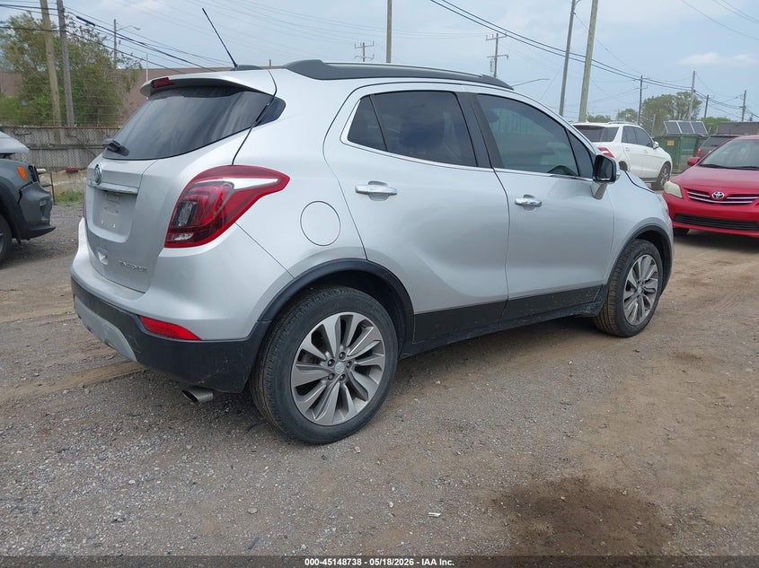 Vin: kl4cjasb2kb886290, lot: 45646391, buick encore fwd preferred 20194
