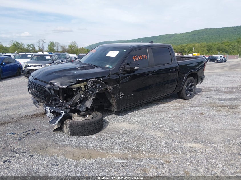 Vin: 1c6srfht5nn246141, lot: 45646395, ram 1500 limited  4x4 5'7 box 20222