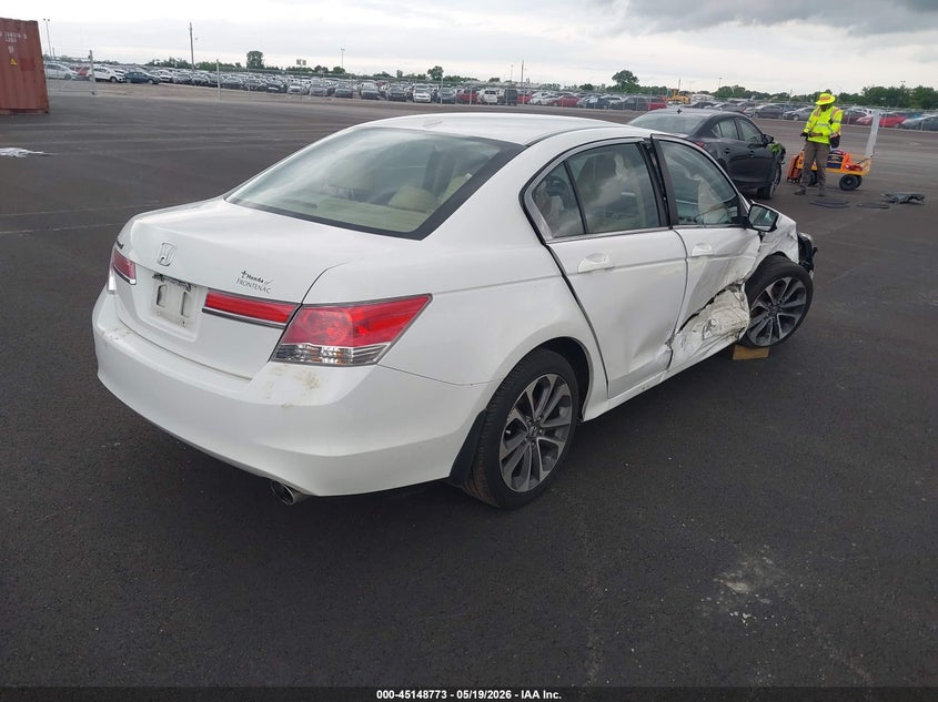 2012 HONDA ACCORD SEDAN 2.4L I-4 DOHC, VVT, 190HP