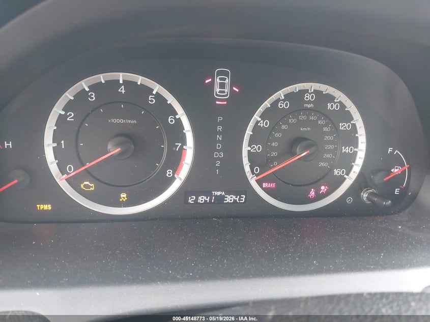 2012 HONDA ACCORD SEDAN 2.4L I-4 DOHC, VVT, 190HP