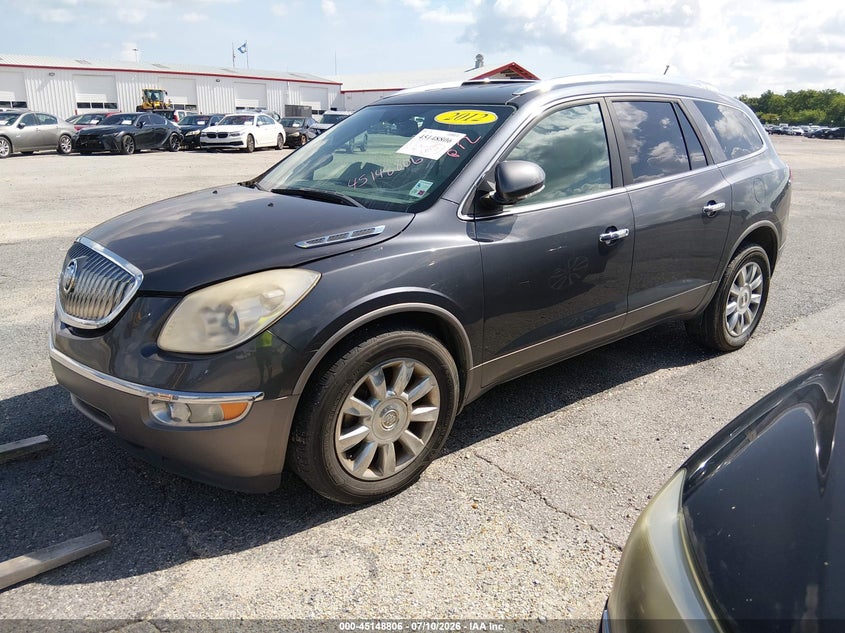 Vin: 5gakrced6cj238625, lot: 45646459, buick enclave leather 20122