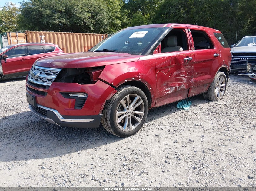2018 Ford Explorer Limited 1FM5K7F88JGA39638 photo 1