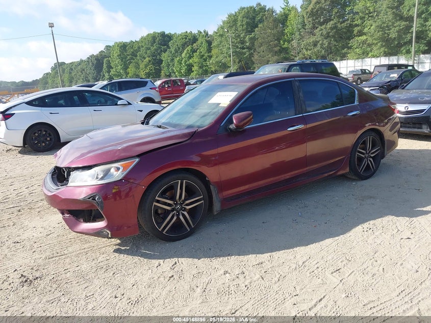 1HGCR2F55GA116026 2016 Honda Accord Sport photo 1