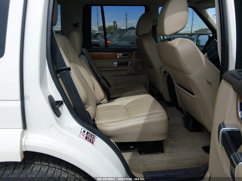 2010 LAND ROVER LR4 auction photo 8