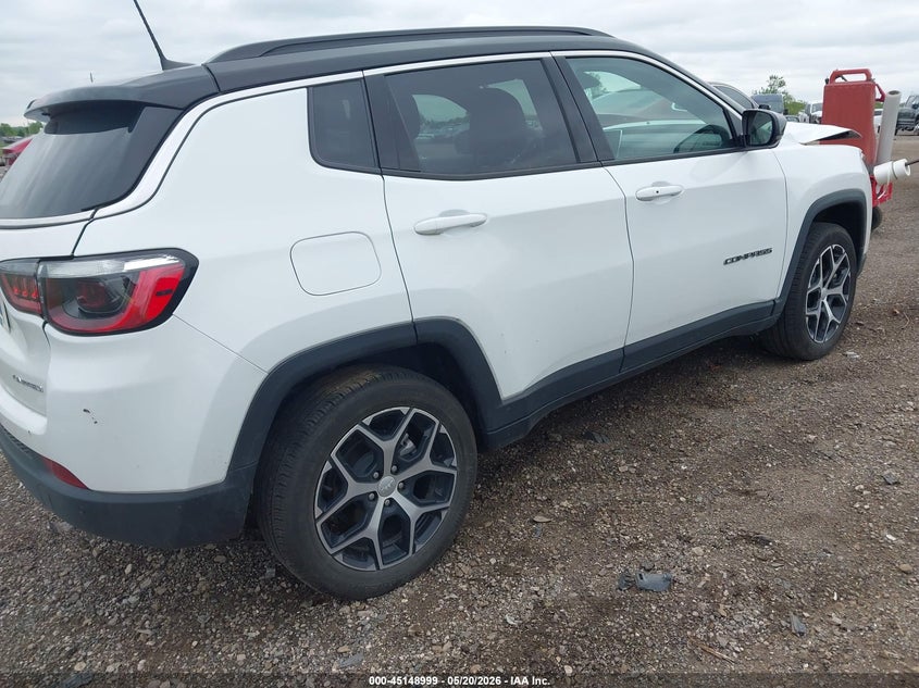 Vin: 3c4njdcn8rt127161, lot: 45646652, jeep compass limited 4x4 20244