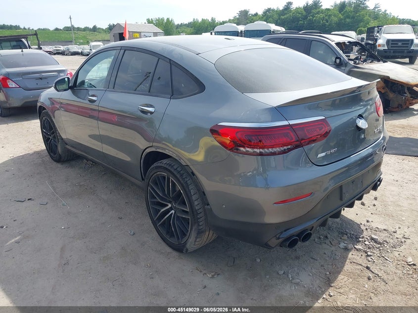 Vin: w1n0j6eb1mf996625, lot: 45646682, mercedes-benz amg glc 43 coupe 4matic 20213