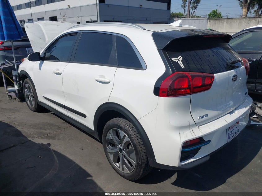 Vin: kndcc3lg2k5027673, lot: 45646718, kia niro ev ex 20193