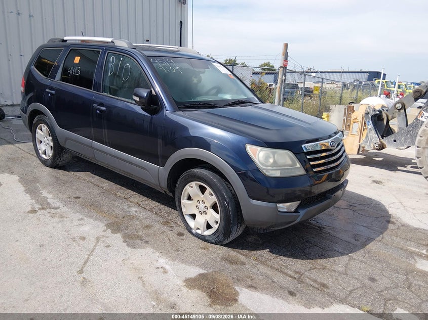 2009 Kia Borrego Ex V6, Wear, IAAI, VIN KNDJJ741795031419