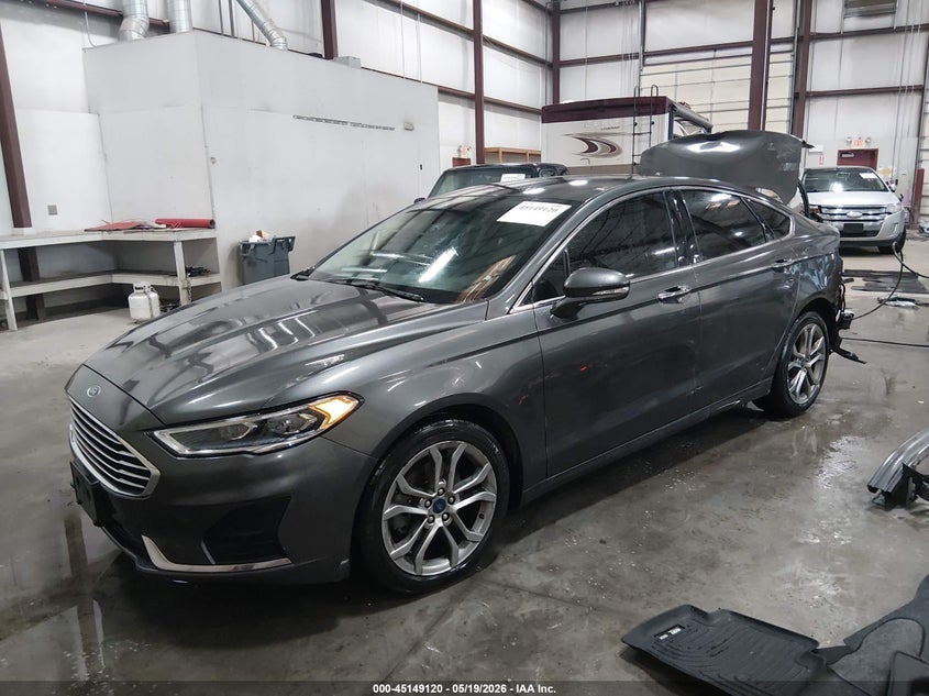2019 Ford Fusion Sel 3FA6P0CD0KR233275 photo 1