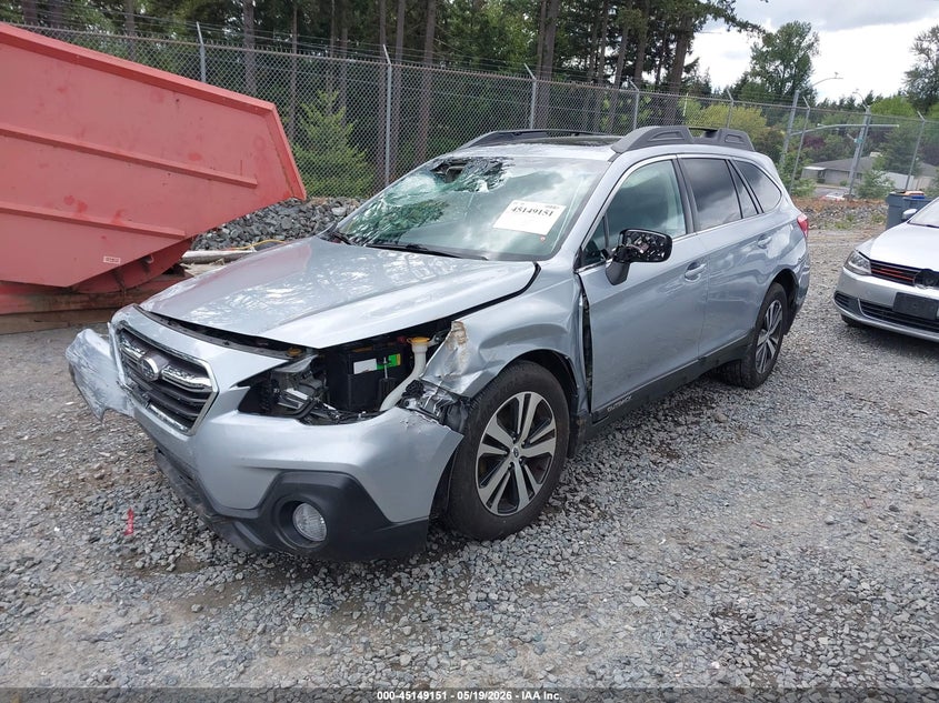 Vin: 4s4bsenc2j3329703, lot: 45646804, subaru outback 3.6r limited 20182