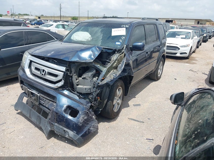 Vin: 5fnyf3h57bb050899, lot: 45646832, honda pilot ex-l 20112