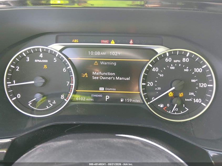 VIN 5N1DR3BA8SC294579 2025 NISSAN PATHFINDER SV FWD