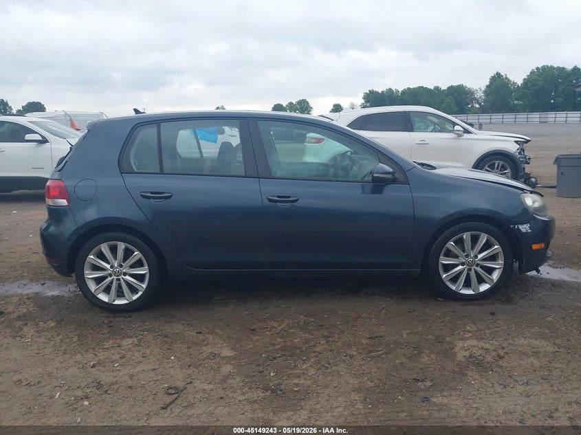 2012 Volkswagen Golf Tdi 4-Door VIN: WVWDM7AJ9CW296983 Lot: 45149243
