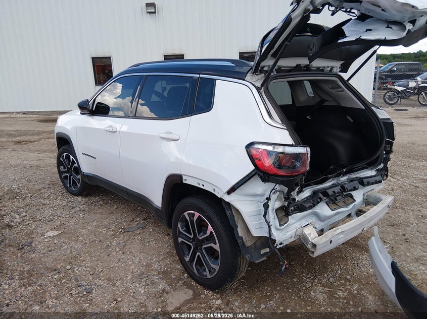 2022 JEEP COMPASS auction photo 3