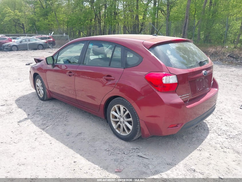 Vin: jf1gpac60e8269503, lot: 45646950, subaru impreza 2.0i premium 20143