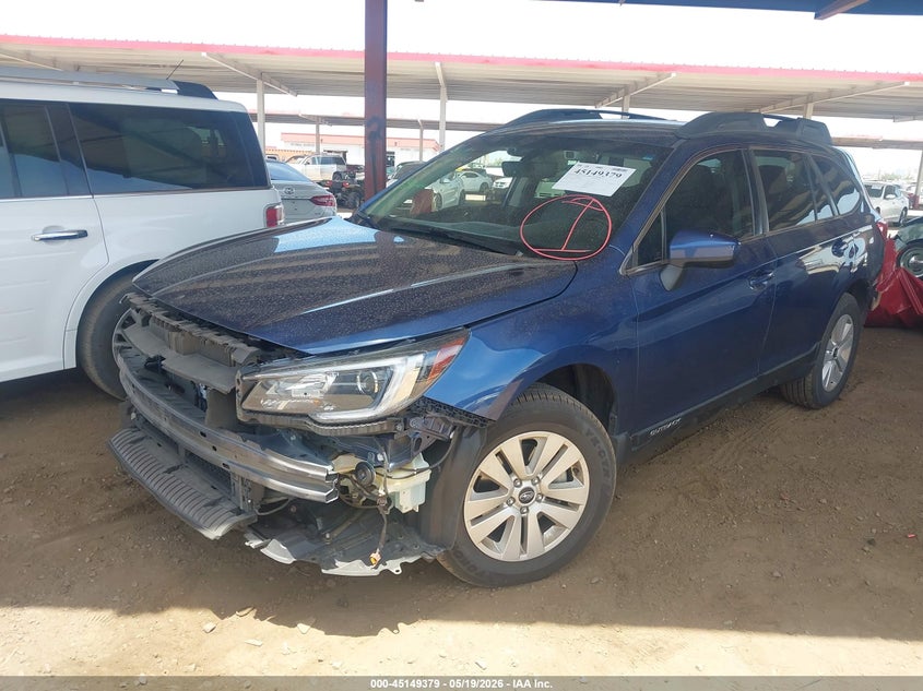 Vin: 4s4bsafc9k3248383, lot: 45647032, subaru outback 2.5i premium 20192