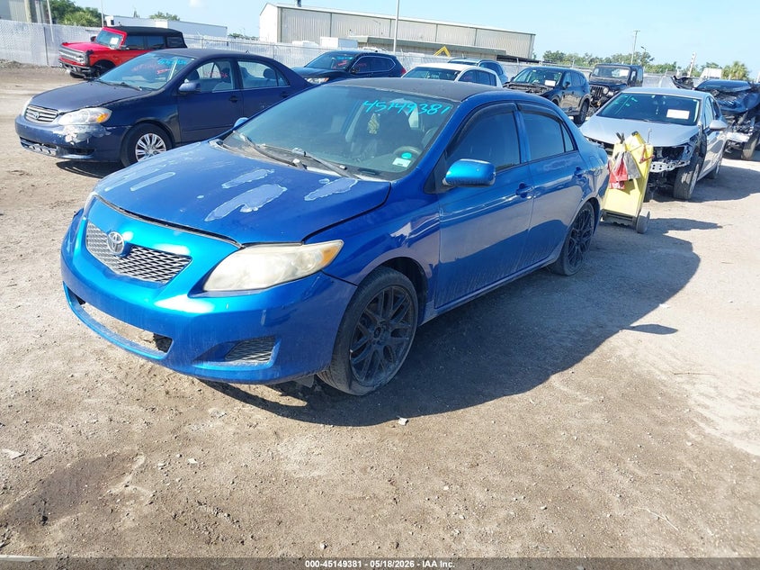 2009 Toyota Corolla Le 2T1BU40E69C013354 photo 1