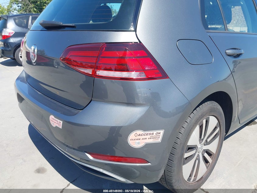 2019 Volkswagen E-Golf Se VIN: WVWKR7AU0KW913821 Lot: 45149393