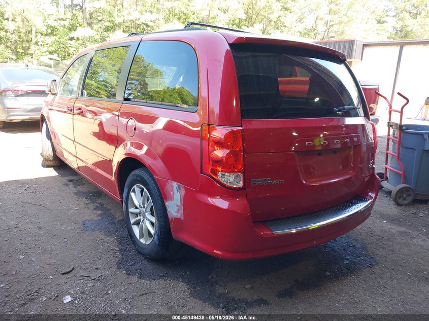 Vin: 2c4rdgcg9er240576, lot: 45647091, dodge grand caravan sxt 20143