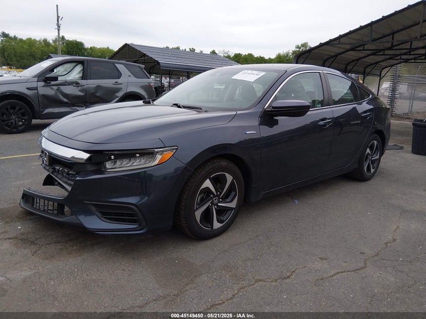Vin: 19xze4f54ne001038, lot: 45647103, honda insight ex 20222