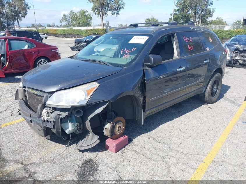 Vin: 1gnkrfedxcj332210, lot: 45647105, chevrolet traverse ls 20122