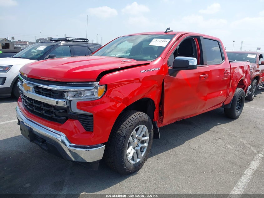 2025 Chevrolet Silverado 1500 4wd  Short Bed Lt With 2fl 1GCPKKEK2SZ131959 photo 1