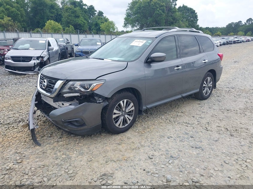 Vin: 5n1dr2mn6kc582191, lot: 45647159, nissan pathfinder s 20192