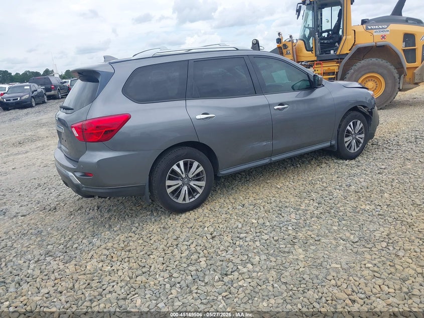 Vin: 5n1dr2mn6kc582191, lot: 45647159, nissan pathfinder s 20194