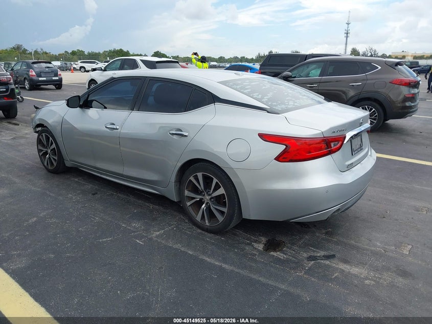 Vin: 1n4aa6ap9hc401028, lot: 45647178, nissan maxima 3.5 sv 20173