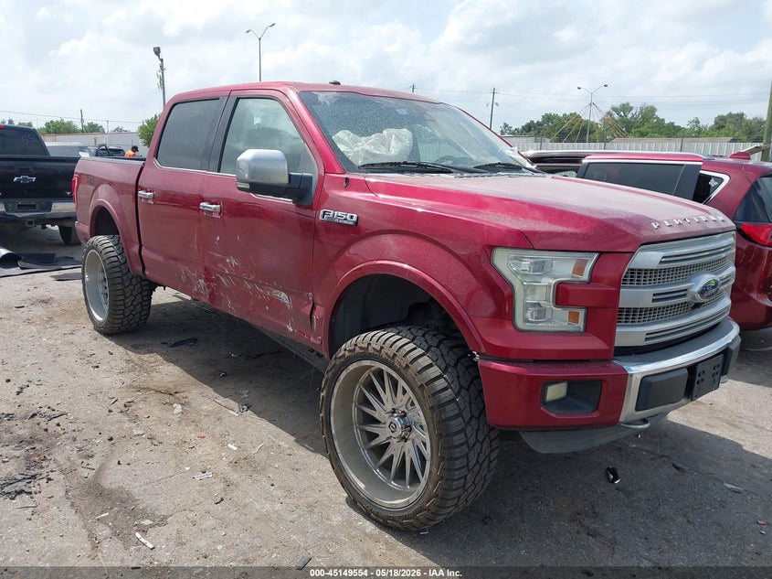 Vin: 1ftew1ef2gfa29823, lot: 45647207, ford f-150 platinum 2016 img_1